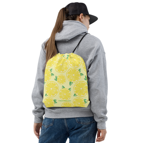 Lemon - Drawstring bag