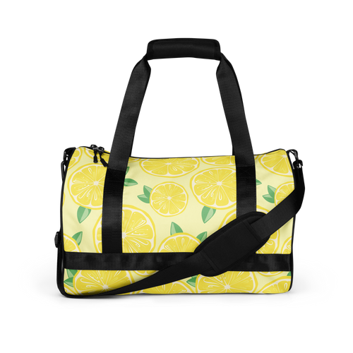 Lemon - All-over print gym bag