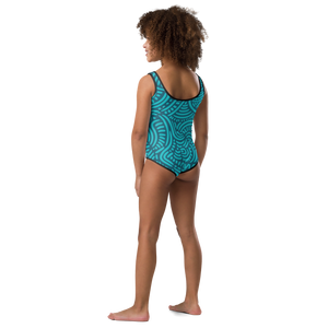 All-Over Print Kids Swimsuit