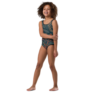 All-Over Print Kids Swimsuit