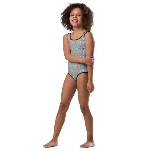 All-Over Print Kids Swimsuit