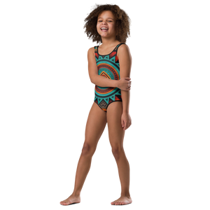 All-Over Print Kids Swimsuit