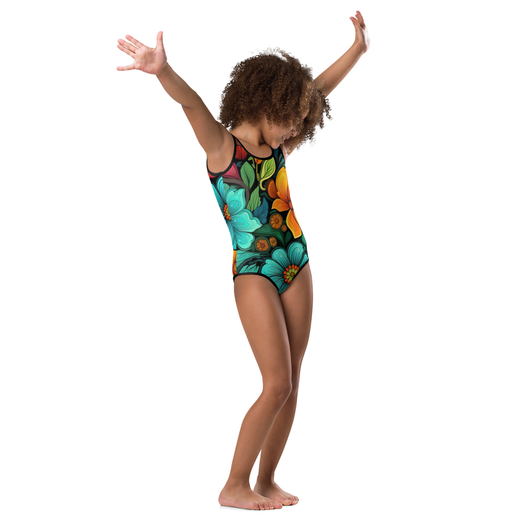 All-Over Print Kids Swimsuit