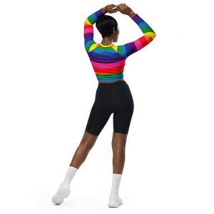 Pride - Recycled long-sleeve crop top