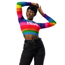 Load image into Gallery viewer, Pride - Recycled long-sleeve crop top