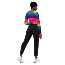 Load image into Gallery viewer, Pride - Recycled long-sleeve crop top