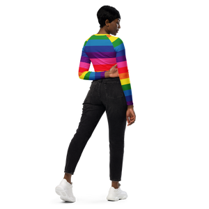 Pride - Recycled long-sleeve crop top