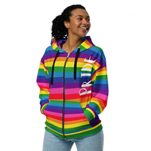 Load image into Gallery viewer, Pride - Unisex zip hoodie