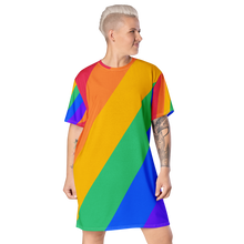 Load image into Gallery viewer, Pride - T-shirt dress