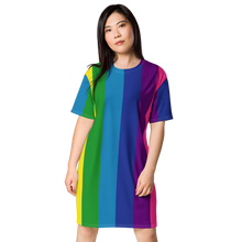 Load image into Gallery viewer, Pride - T-shirt dress