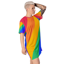 Load image into Gallery viewer, Pride - T-shirt dress