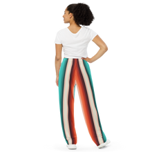 Load image into Gallery viewer, All-over print unisex wide-leg pants