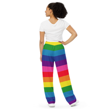 Load image into Gallery viewer, Pride - All-over print unisex wide-leg pants