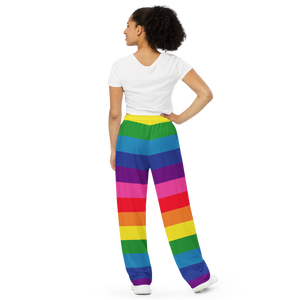 Pride - All-over print unisex wide-leg pants