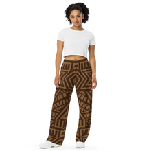 Load image into Gallery viewer, All-over print unisex wide-leg pants