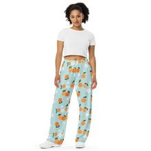 Load image into Gallery viewer, Orange Flava - All-over print unisex wide-leg pants