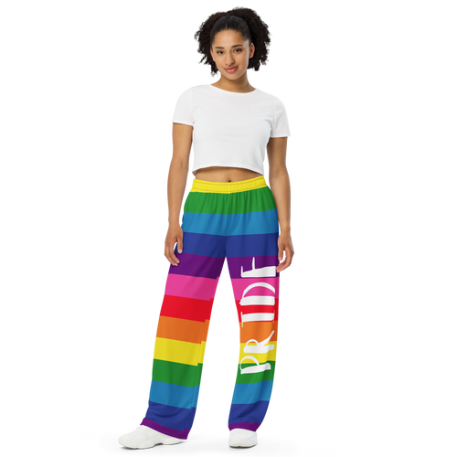 Pride - All-over print unisex wide-leg pants