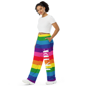 Pride - All-over print unisex wide-leg pants