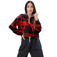 Load image into Gallery viewer, Women’s cropped windbreaker
