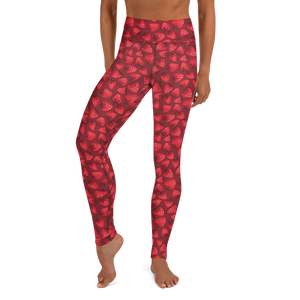 Strawberry Flava - Yoga Leggings