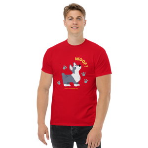 Gray Dog Woof - Men's classic tee