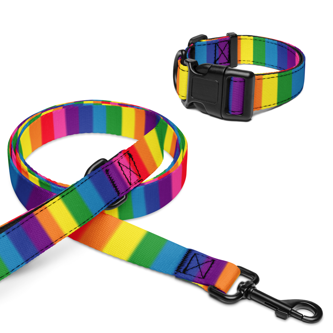 Pride - Pet collar & leash