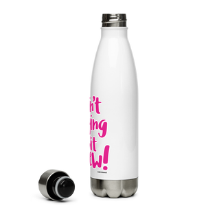 Stainless steel water bottle