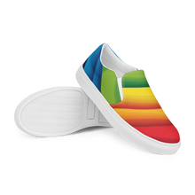 Load image into Gallery viewer, Pride - Women’s slip-on canvas shoes