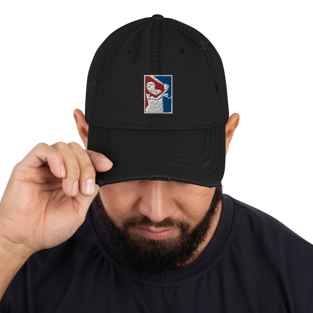 Racquetball image 2 - Distressed Dad Hat