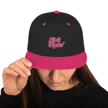 Load image into Gallery viewer, Girls Rule! - Snapback Hat